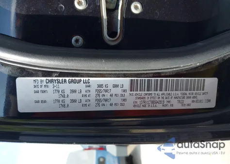 2011 Ram Ram 1500 St z USA, uszkodzony, nr VIN 1D7RV1CT8BS642919